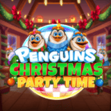 Penguins-christmas-party-time